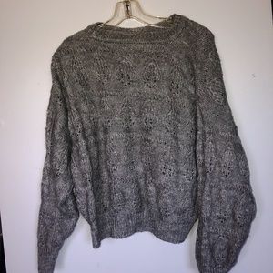 Womens Gray sweater